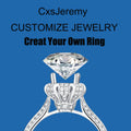 Customized Solid 14K 585 White Gold 2ct Oval Cut Lab Grown Diamond Engagement Ring Set For Women Wedding Band Bridal Set