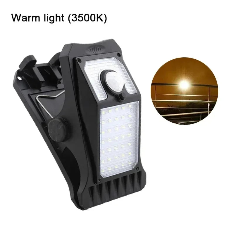 GlowClip™ Sensor Light 🌞✨ — Solar + USB Smart Illumination