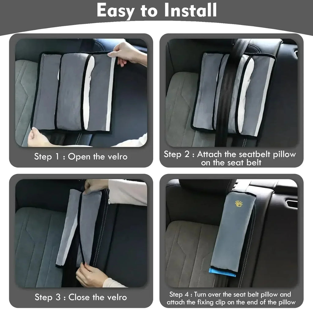 Seatbelt Covers for Kids, Seat Belt Cover Pad, Seat Belt Pillow in Car, Kids Seat Belt Cushion, Car Seat Strap Pads, 1 pcs