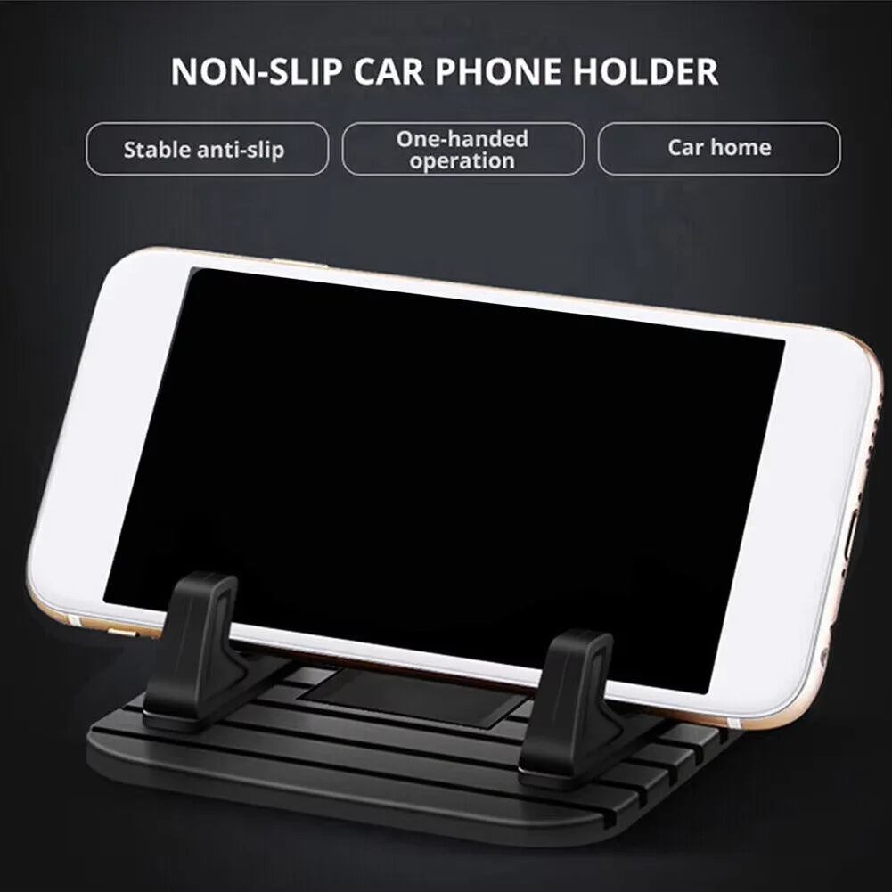 Car Phone Holder Car Dashboard Car Dashboard Non Slip Mat, GPS Navigation Bracket  For iPhone Samsung Android Smart Phones Keys