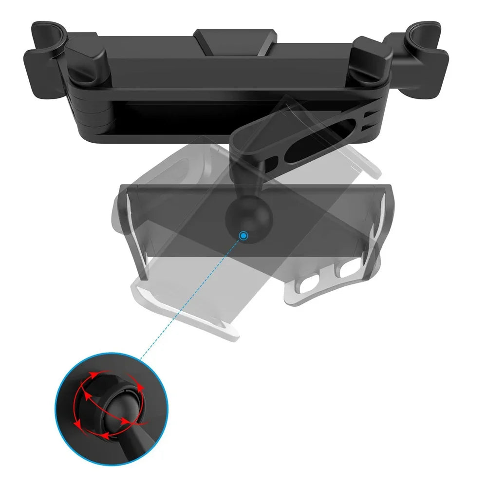 Stretchable Car Tablet Holder For Kids For iPad Air Arm Tablet Mount Headrest Stand For Car Backseat,Travel Road Trip Essentials