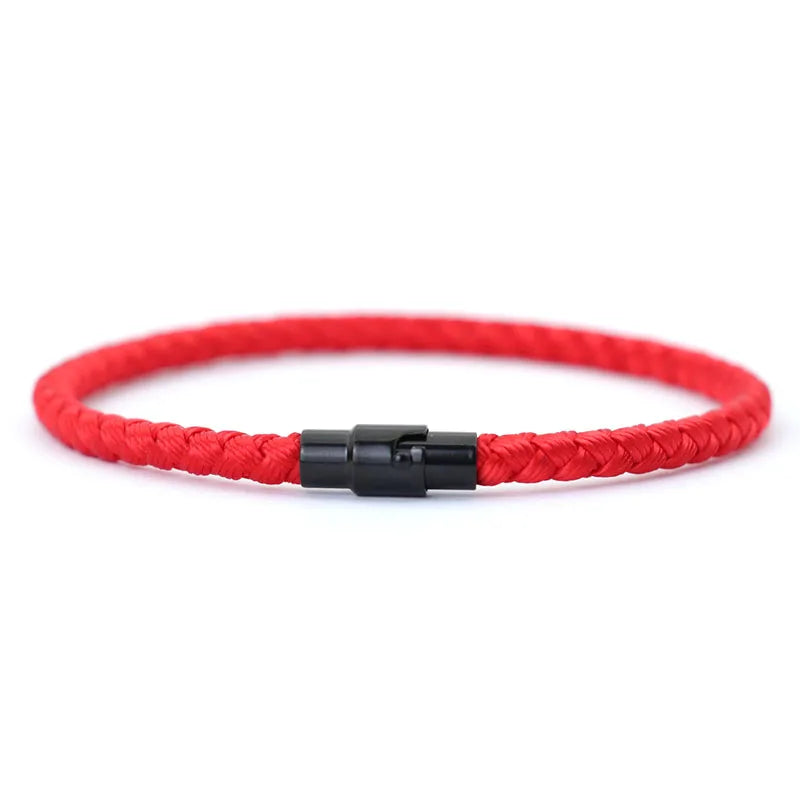 Grade A Keel Rope Bracelet - Lucky Red Thread Couples Bracelet for Attracting Wealth and Prosperity - Magnetic Bangle