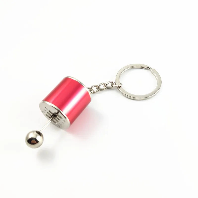 Creative gear keychains, car keychains, car manual transmission models, small gifts, food stalls, stress-relieving toys