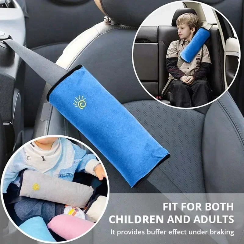 Car Seat Shoulder Pad for Babies | Soft Safety Belt Sleeve Protector