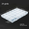6–32 Compartment Plastic Storage Organizer Box for Beads, Jewelry & Craft Supplies