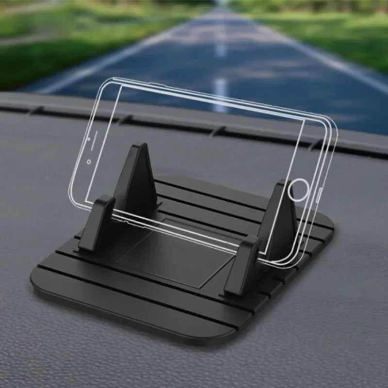 Car Phone Holder Car Dashboard Car Dashboard Non Slip Mat, GPS Navigation Bracket  For iPhone Samsung Android Smart Phones Keys