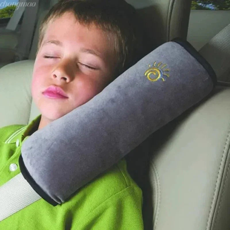 Car Seat Shoulder Pad for Babies | Soft Safety Belt Sleeve Protector