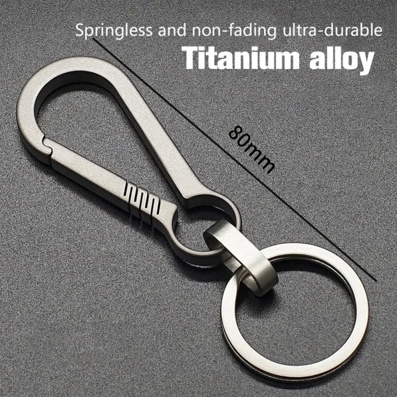 4Pcs Carabiner Clip Keychain Metal Carabiner Shape Key Ring Keyring Key Holder Clips Hook Holder Organizer for Car Keys Finder f