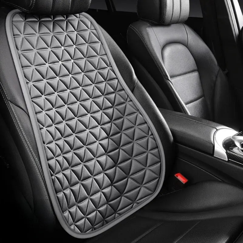 3D Suspended  Car Seat Cushion with Embossed Pattern,Separate Bottom Seat Cushion and Back Cushion Fit for Most Cars