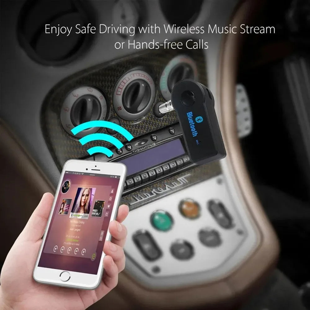 3.5mm Jack Wireless Bluetooth Transceiver Adapter Car Bluetooth 5.0 Receiver For Car Kit Music Audio Aux A2dp Earphone Receiver