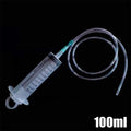 100/300/550ml Grote Capaciteitsspuiten Herbruikbare Naaldvat Oliepomp met 1m Slang voor Huisdieren Voeding Metpomp Vacuümspuit