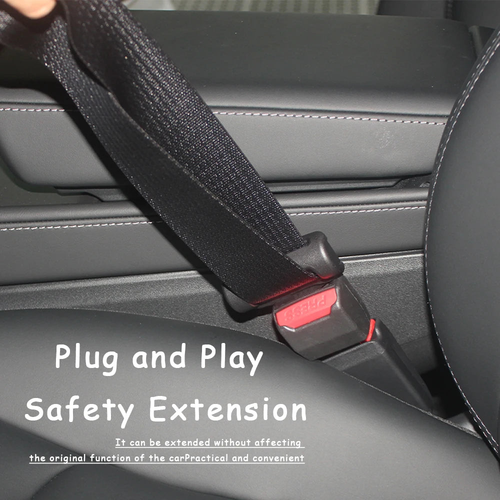 4/2/1PCS Universal Car Seat Belt Extender Adapter, Safety Buckle Lock Clip Plug for Children Adults Car Accessories Interior