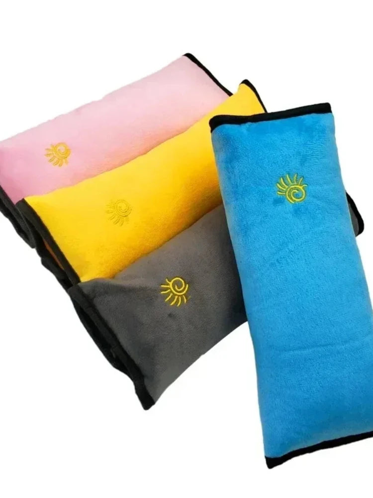Car Seat Shoulder Pad for Babies | Soft Safety Belt Sleeve Protector