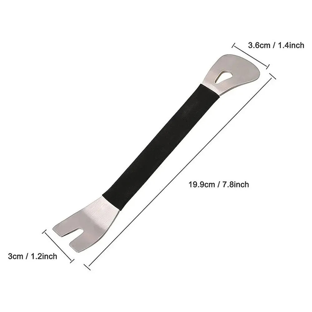 Car Interior Clip Panel Trim Hand Tools Stainless Steel Durable Trim Removal Level Pry Plate Buckle Driver for Car Accessories