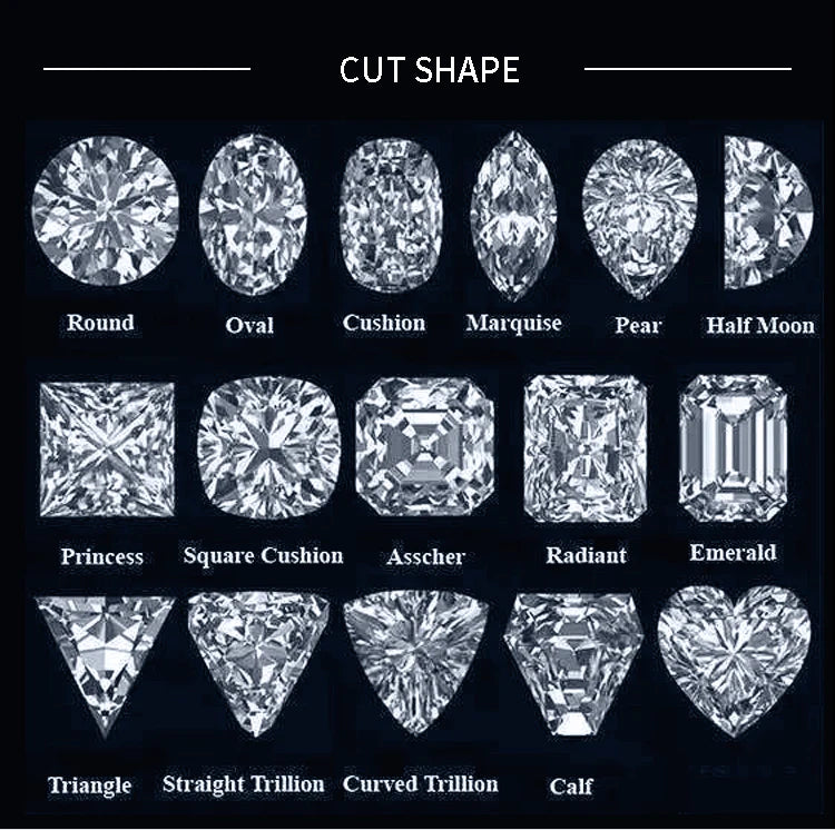 Custom Jewelry HPHT Lab Grown Diamond Ring for Women Engagement Wedding Ring High Quality Jwewlry