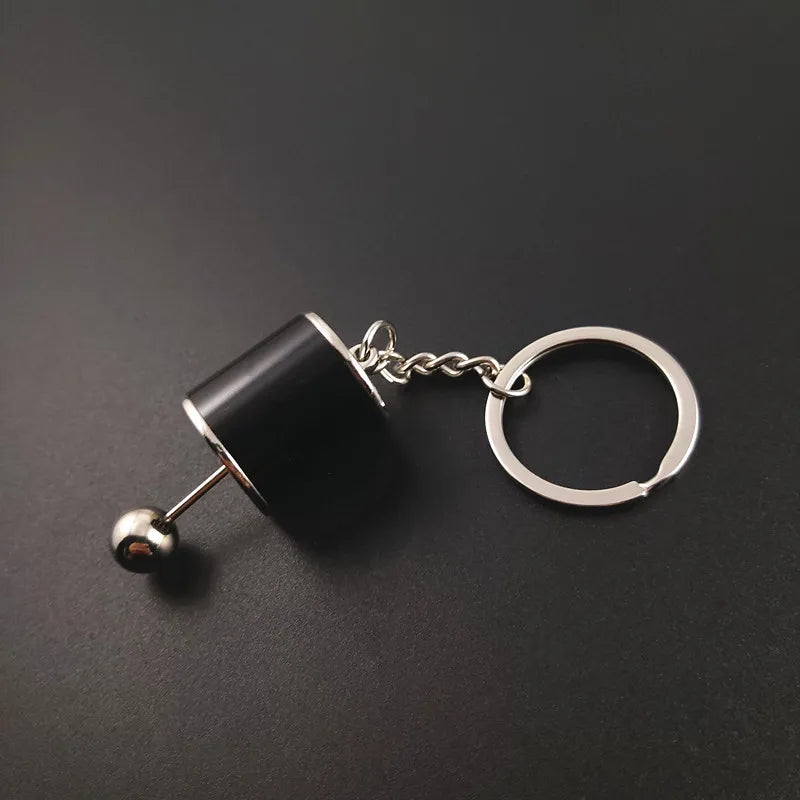 Creative gear keychains, car keychains, car manual transmission models, small gifts, food stalls, stress-relieving toys
