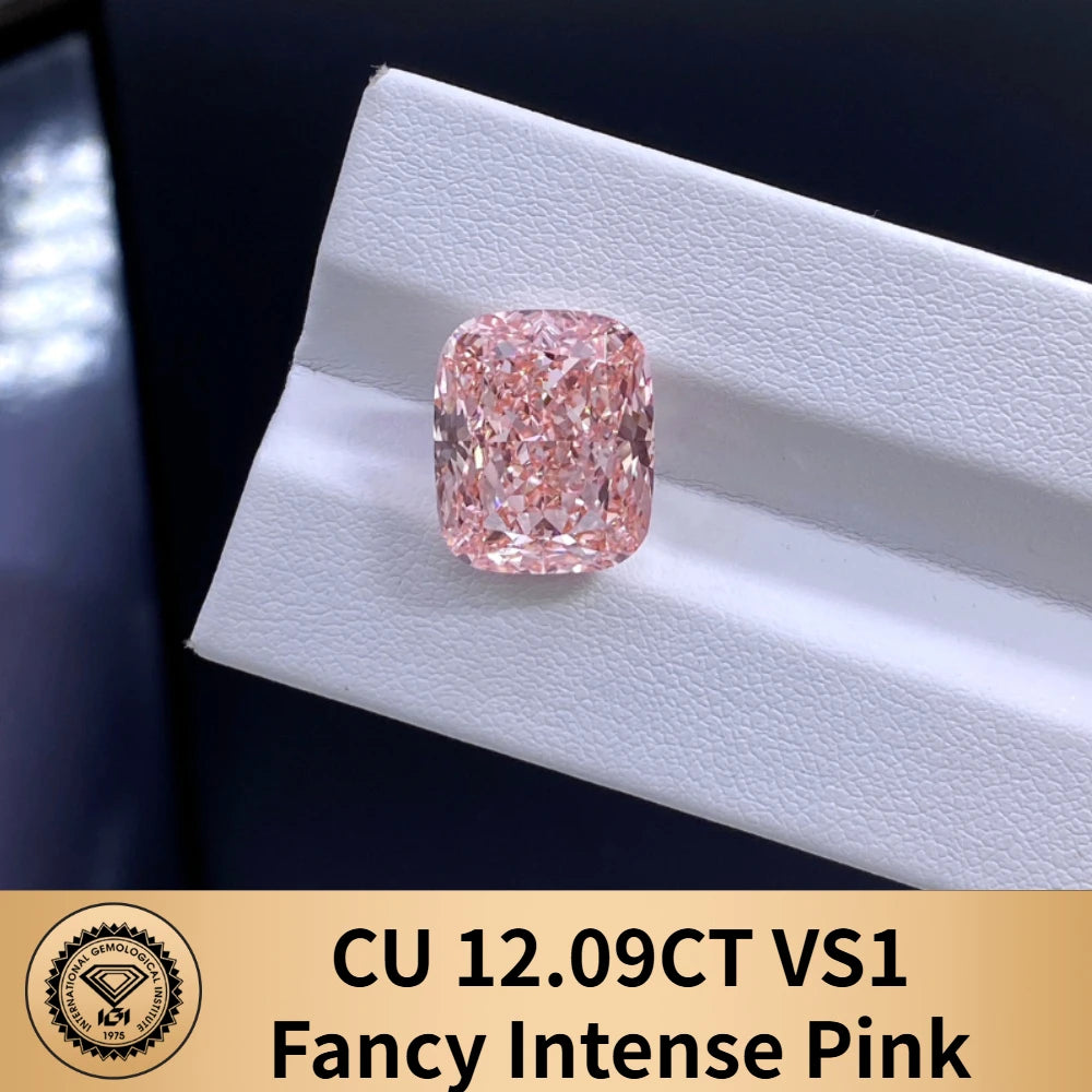Limited-time 50% off on With IGI certificates Fancy Pink lab grown diamond 7ct 8ct 9ct 10ct 20ct 30ct CVD Color Diamonds