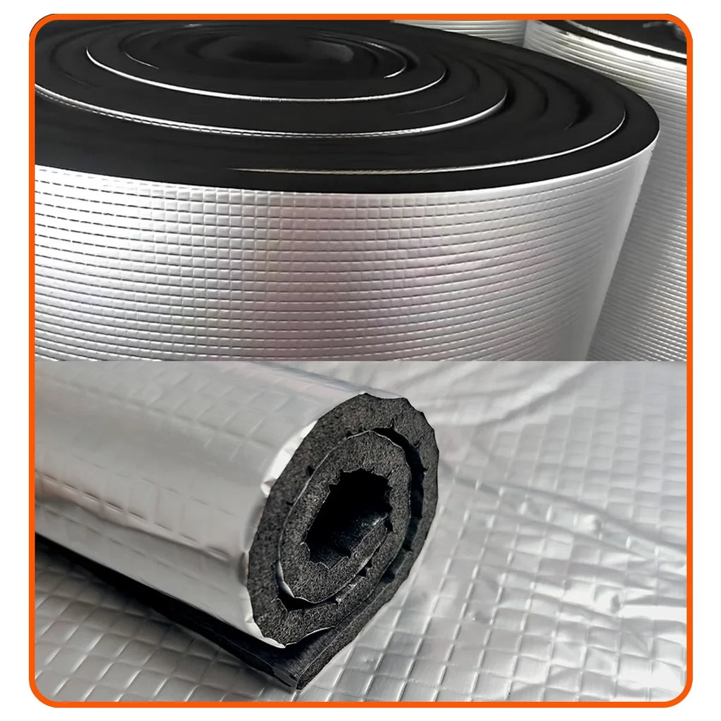1PC Car Sound Insulation Cotton Engine Hood Heat Insulation Self-Adhesive Pad With Four Specifications To Choose From
