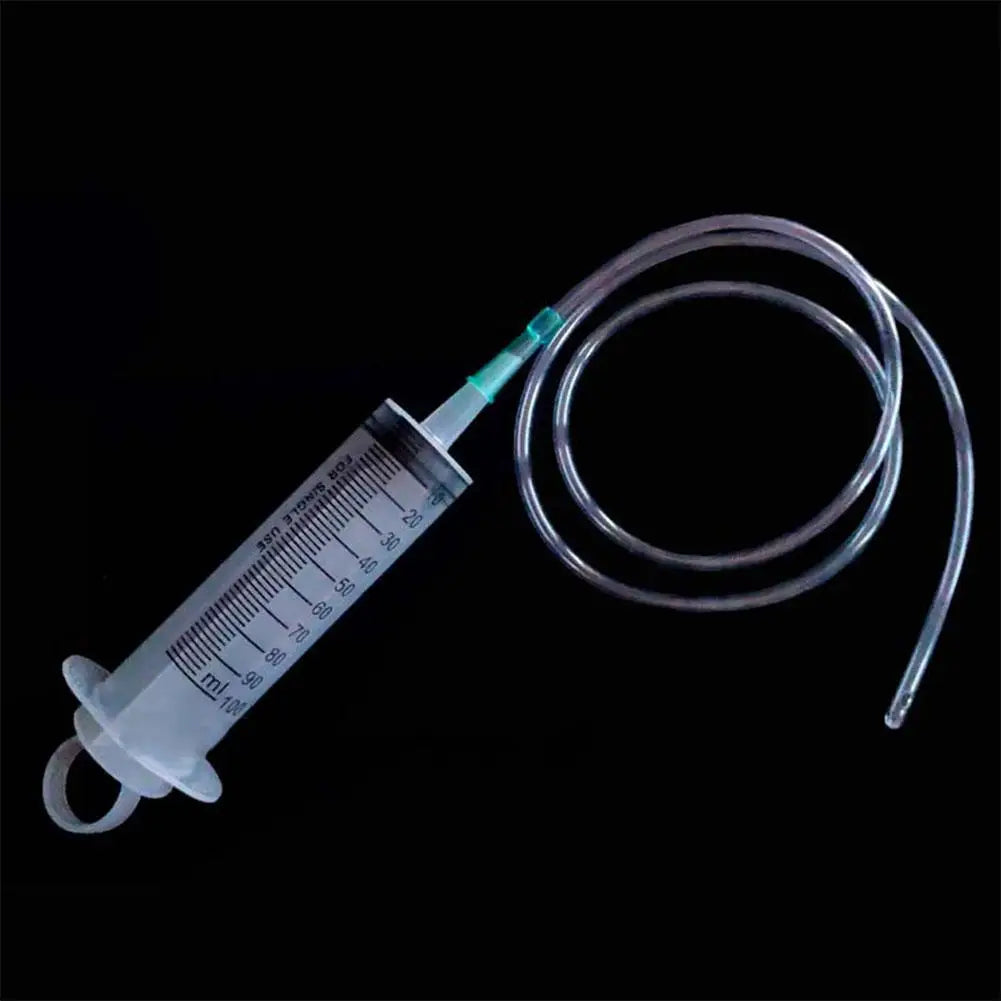 100/300/550ml Grote Capaciteitsspuiten Herbruikbare Naaldvat Oliepomp met 1m Slang voor Huisdieren Voeding Metpomp Vacuümspuit