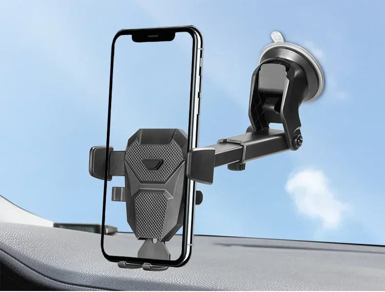 Universal Suction Cup Car Phone Holder Mount Stand for iPhone Samsung Xiaomi Huawei - Mobile Phone Sucker Support Bracket