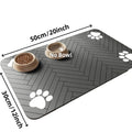 Pet Feeding Mat Waterproof Absorbent Non Slip Dog Cat