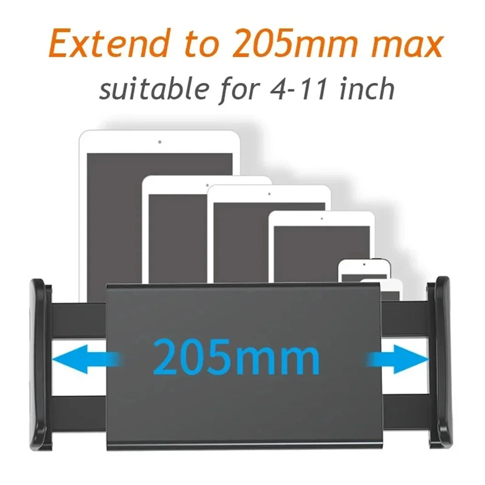 Stretchable Car Tablet Holder For Kids For iPad Air Arm Tablet Mount Headrest Stand For Car Backseat,Travel Road Trip Essentials