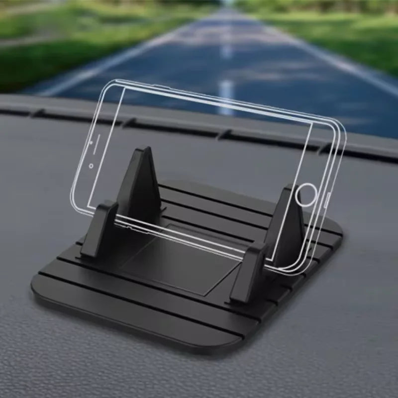 Car Phone Holder Car Dashboard Car Dashboard Non Slip Mat, GPS Navigation Bracket  For iPhone Samsung Android Smart Phones Keys