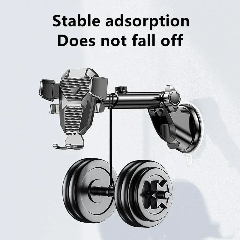 Universal Suction Cup Car Phone Holder Mount Stand for iPhone Samsung Xiaomi Huawei - Mobile Phone Sucker Support Bracket