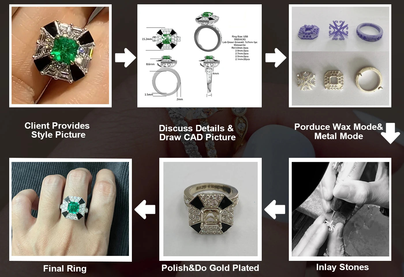 Custom link of Rings, please contact us before purchase