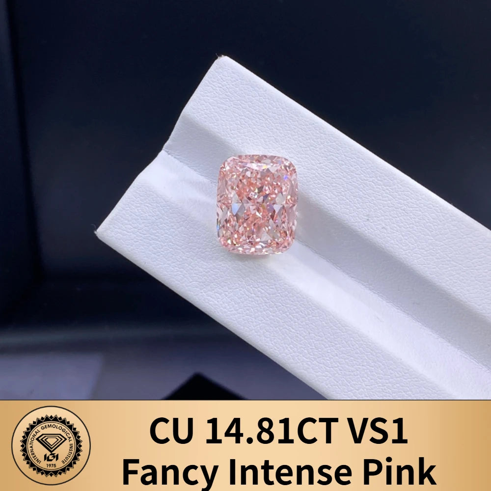 Limited-time 50% off on With IGI certificates Fancy Pink lab grown diamond 7ct 8ct 9ct 10ct 20ct 30ct CVD Color Diamonds
