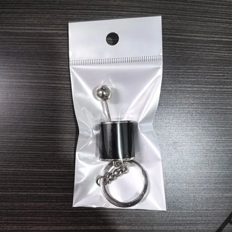 Creative gear keychains, car keychains, car manual transmission models, small gifts, food stalls, stress-relieving toys