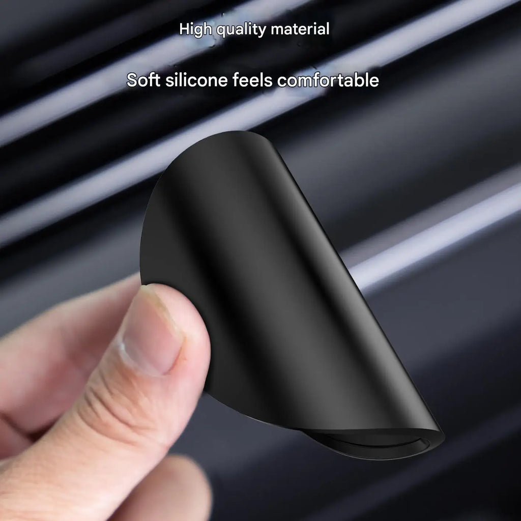 2 pcs Black Car Auto Cup Holder Anti Slip Insert Coasters Pads Interior Accessories For Most Cups Accessories