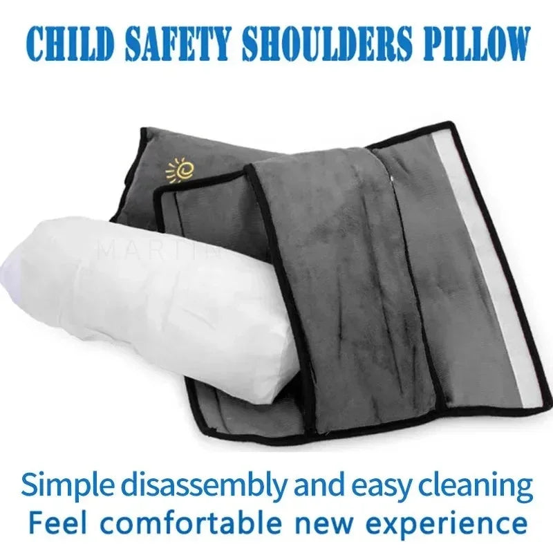 Car Seat Shoulder Pad for Babies | Soft Safety Belt Sleeve Protector