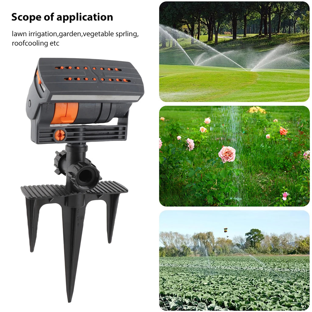 AquaSweep™ Sprinkler 💧 — Adjustable Wide Garden Coverage