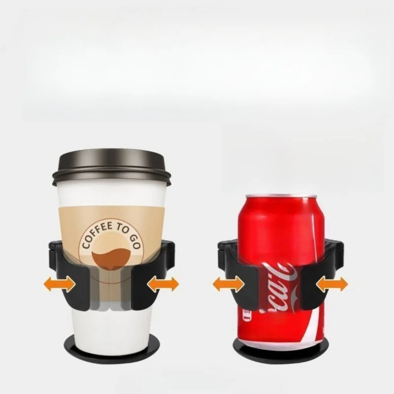 Multifunctional Car Cup Holder, Air Vent Mount Ashtray & Drink Tray, Universal Vehicle Cup Stand