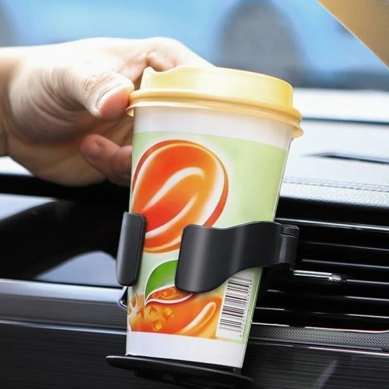 Multifunctional Car Cup Holder, Air Vent Mount Ashtray & Drink Tray, Universal Vehicle Cup Stand