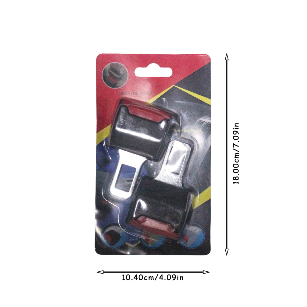 4/2/1PCS Universal Car Seat Belt Extender Adapter, Safety Buckle Lock Clip Plug for Children Adults Car Accessories Interior
