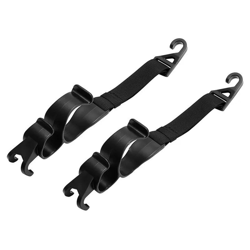 1pair Car Hooks Electric Car Hooks Non drilling Hooks Universal Car Umbrella Hooks Seat Hooks